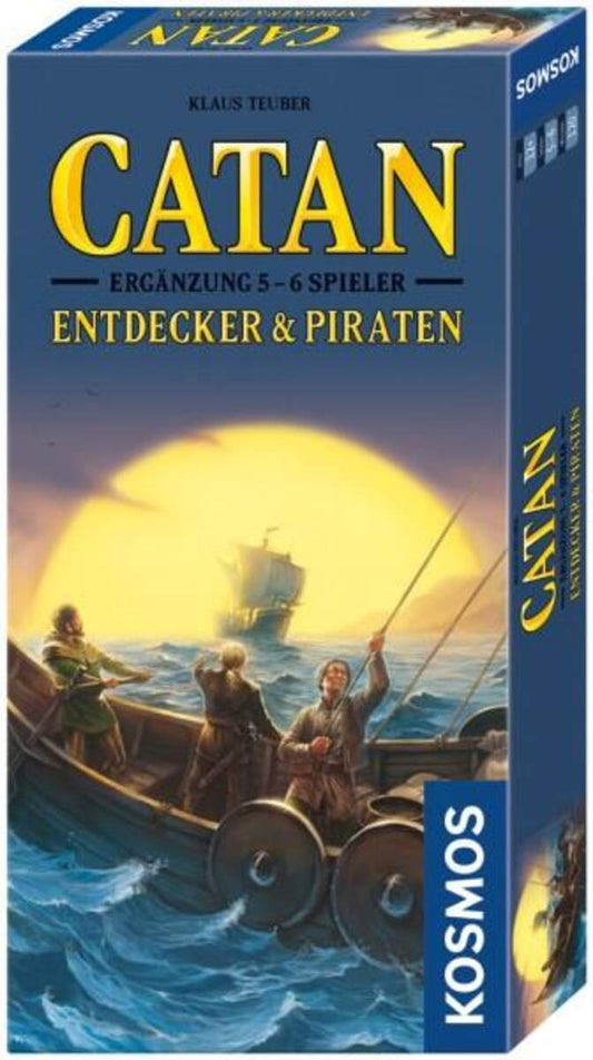 KOSMOS CATAN Erweiterung Entdecker und Piraten