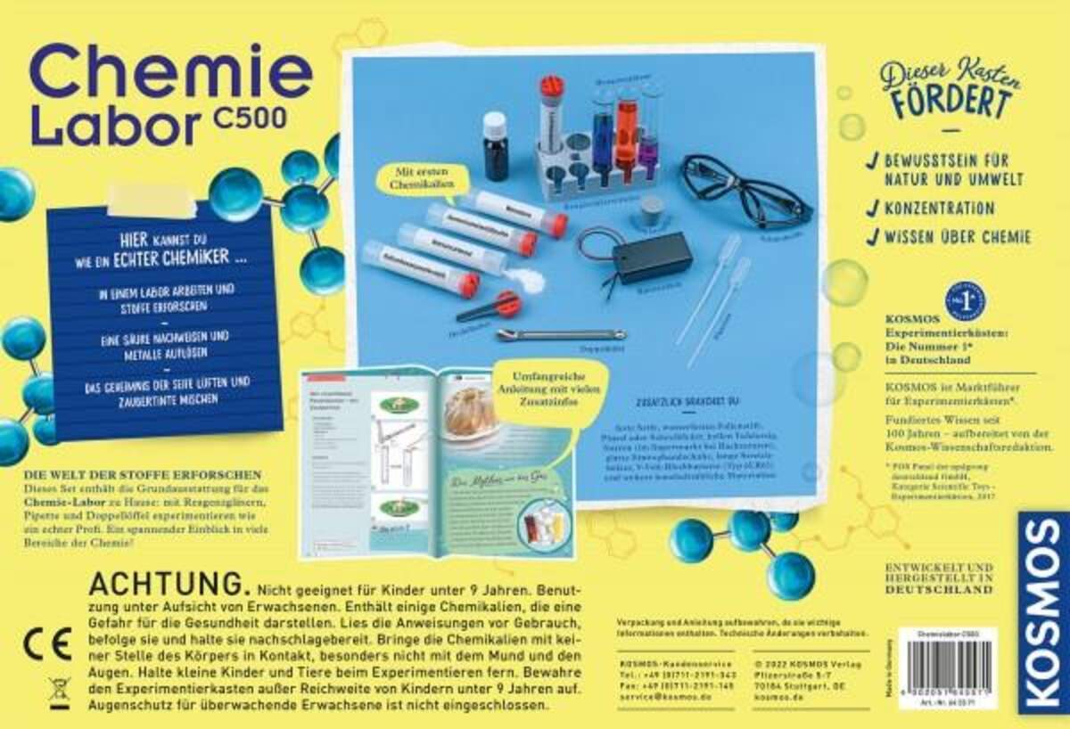 KOSMOS Chemielabor C500
