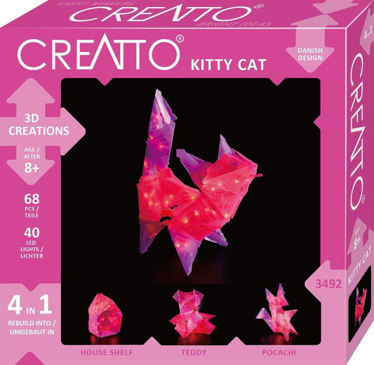 KOSMOS Creatto Katze, 3D-Leuchtfigur