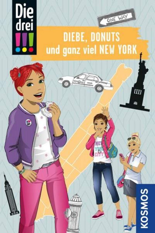 KOSMOS Die drei !!!, Diebe, Donuts und ganz viel New York