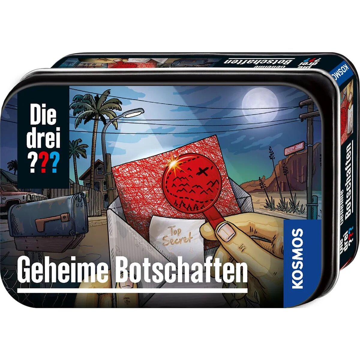 KOSMOS Die drei ??? Geheime Botschaften (kl. Dose)