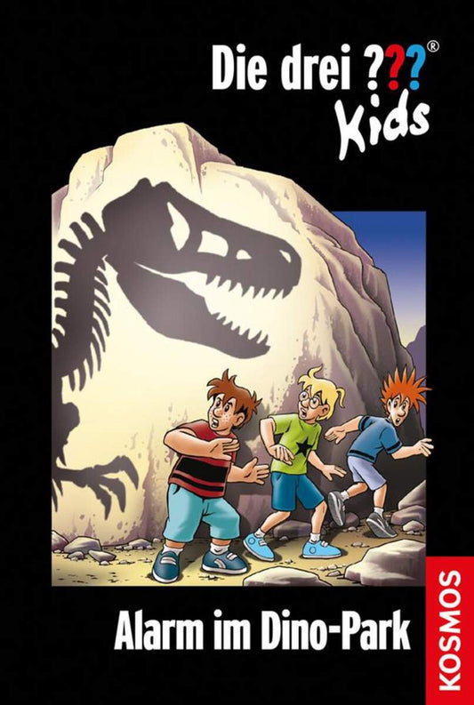 KOSMOS Die drei??? Kids Alarm im Dinopark, 128 Seiten