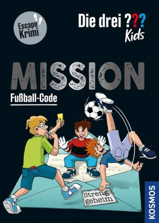 KOSMOS Die drei ??? Kids Mission Fußball-Code