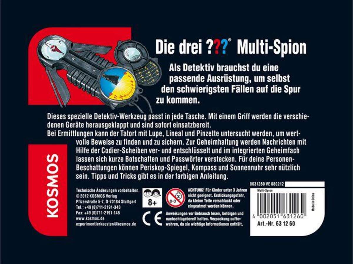 KOSMOS Die drei ??? Multi-Spion