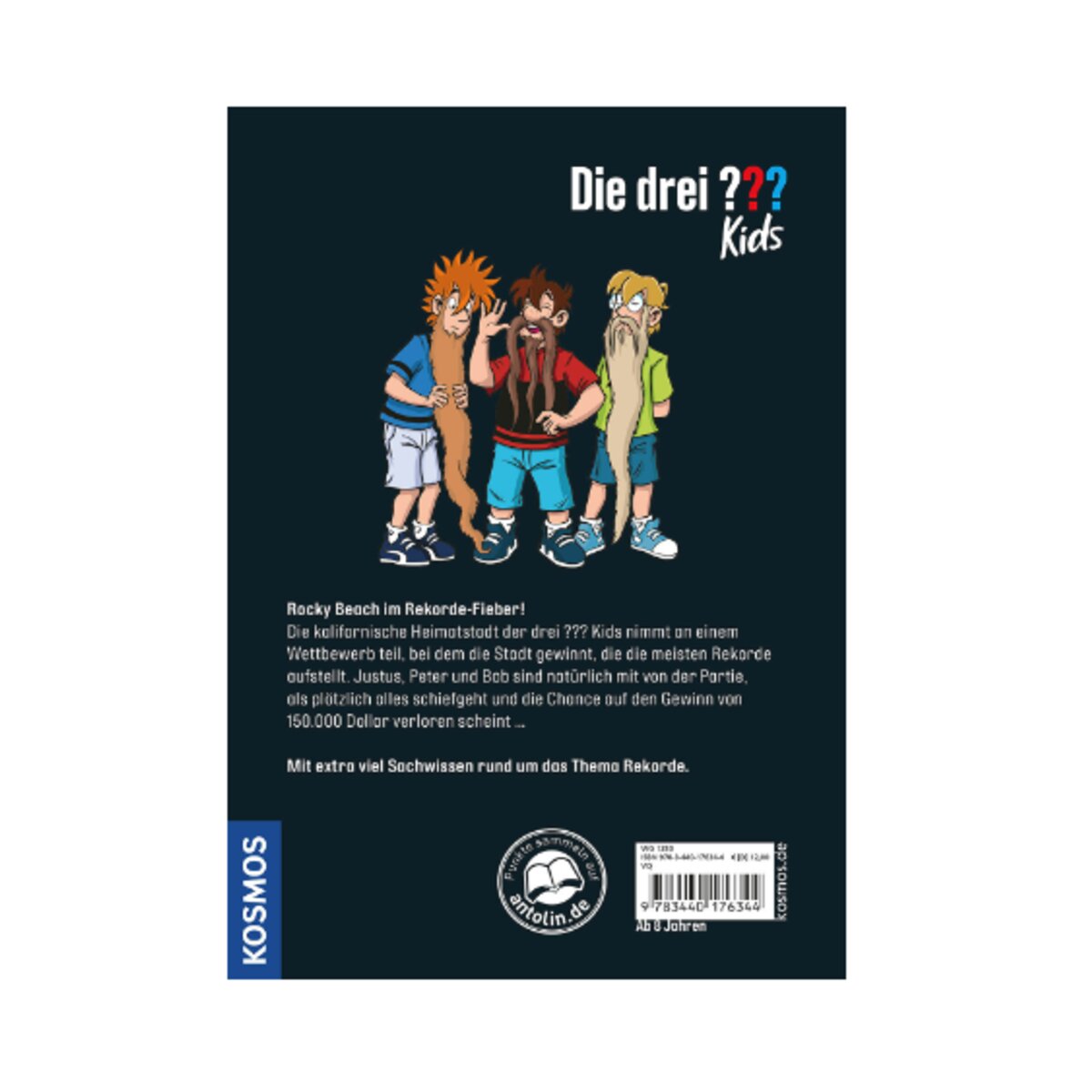KOSMOS Drei ??? Kids Die Rekorde-Jagd