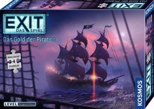 KOSMOS EXIT®-Das Spiel+Puzzle Das Gold der Piraten