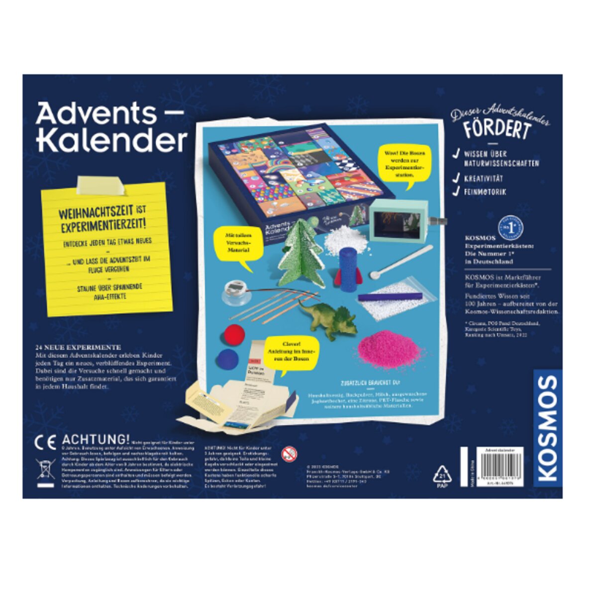 KOSMOS Experimente Adventskalender 2023