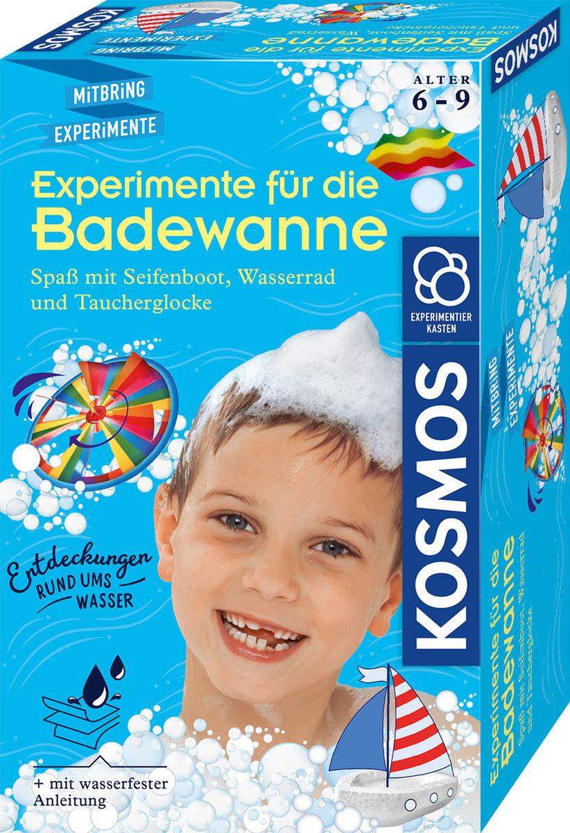 KOSMOS Experimente für die Badewanne