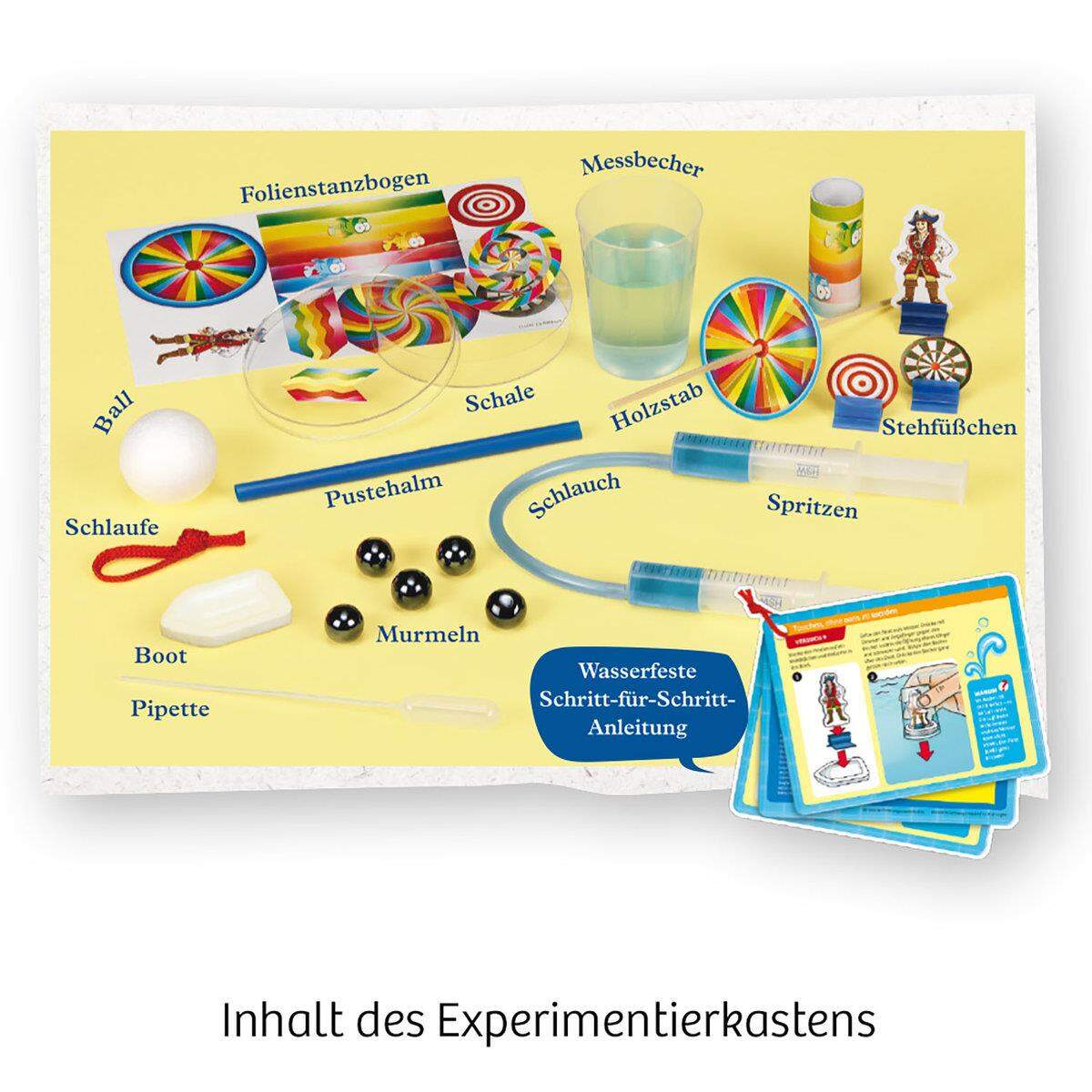 KOSMOS Experimente für die Badewanne