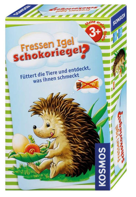 KOSMOS Fressen Igel Schokoriegel, Quizspiel