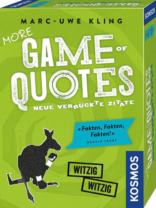 KOSMOS Game of Quotes Neue verrückte Zitate