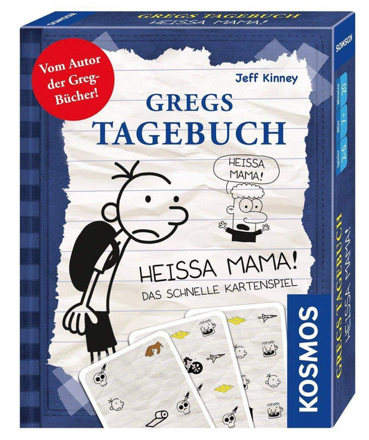 KOSMOS Gregs Tagebuch Heissa Mama, Kartenspiel