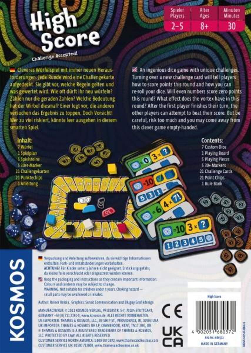 KOSMOS High Score, Challenge Accepted!