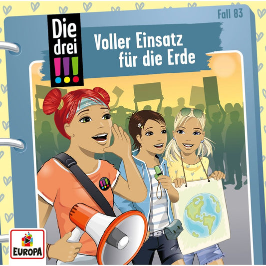 KOSMOS Hörspiel CD Die drei !!! 83 - Voller Einsatz für die Erde