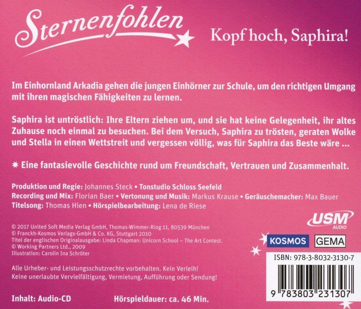 KOSMOS Hörspiel-CD Sternenfohlen 10 Kopf hoch, Saphira!