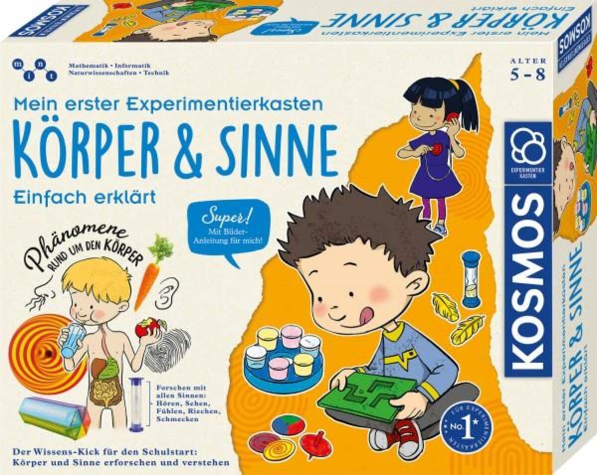 KOSMOS Mein erster Experimentierkasten - Körper & Sinne