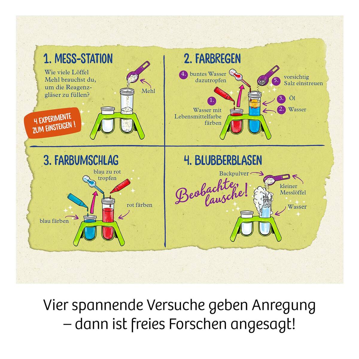 KOSMOS Mini-Labor Lernen, Forschen, Entdecken: Erstes Lernen