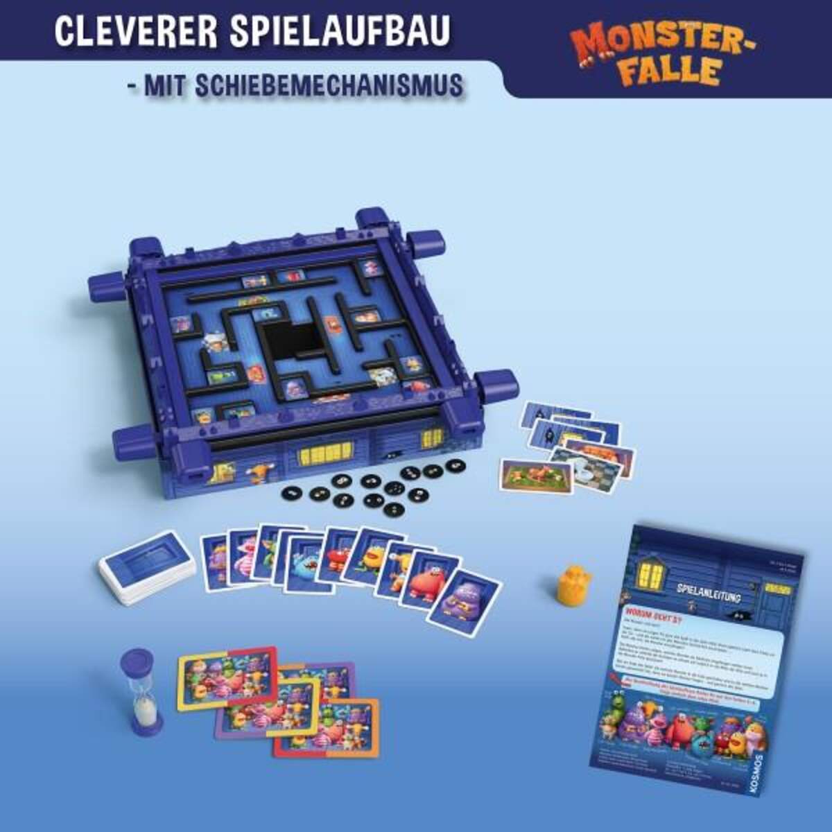 KOSMOS Monsterfalle -  Schubs ... und schwups!