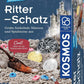 KOSMOS Ritter-Schatz, Grabe funkelnde Münzen und Spielsteine aus
