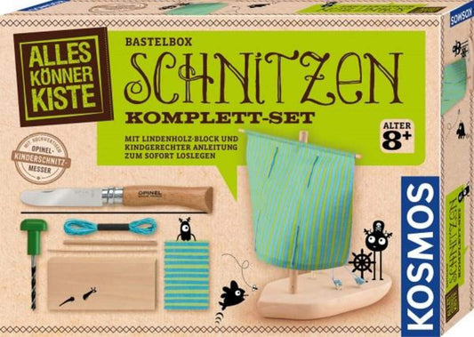 KOSMOS Schnitzen Komplett-Set