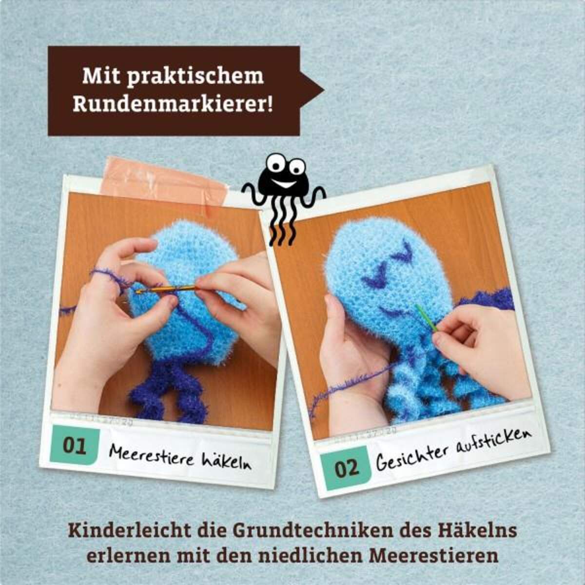 KOSMOS Schwämme häkeln