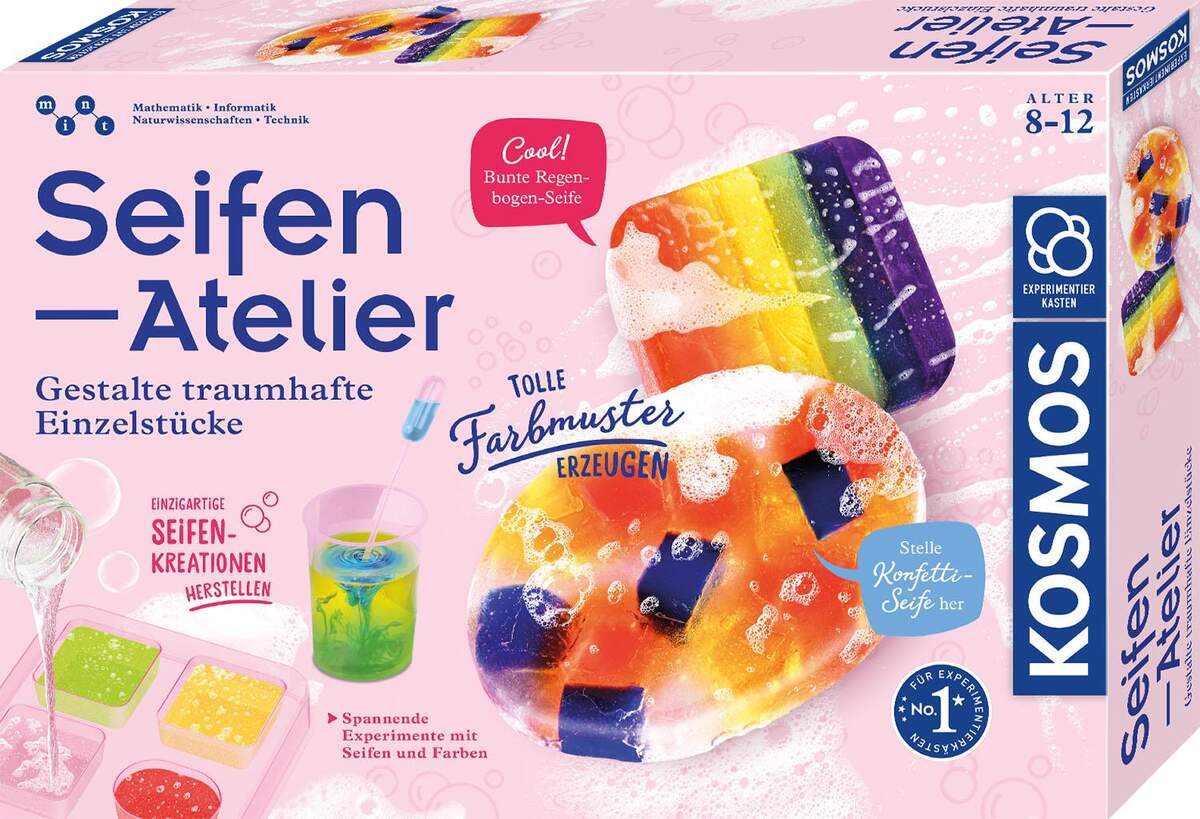 KOSMOS Seifen-Atelier, Gestalte traumhafte Einzelstücke