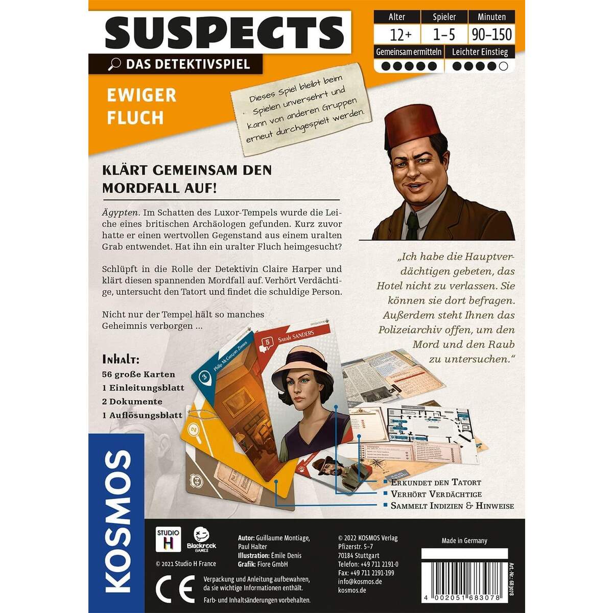 KOSMOS Suspects: Ewiger Fluch