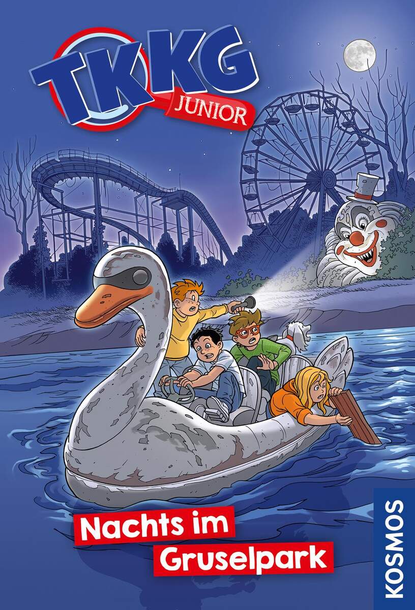 KOSMOS TKKG Junior, 7, Nachts im Gruselpark