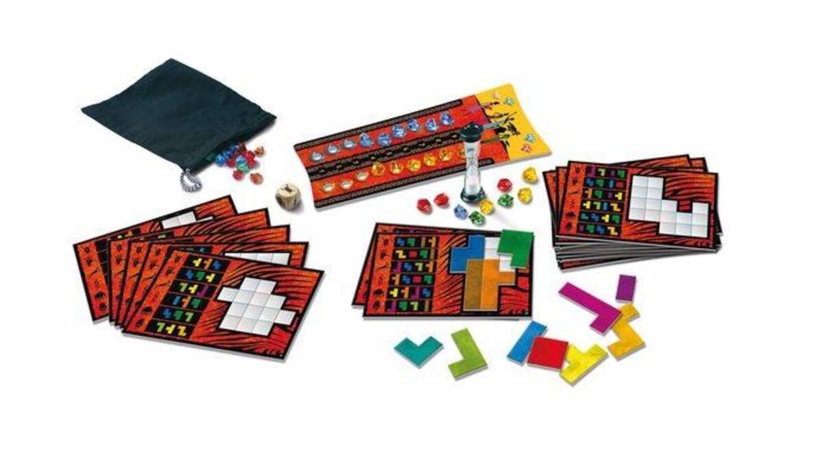 KOSMOS Ubongo Neue Edition Das wilde Legespiel