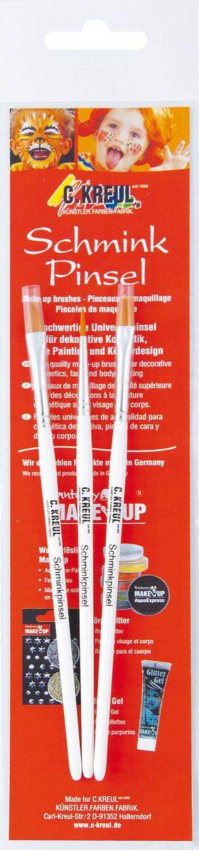 KREUL Fantasy Schminkpinsel 3er Set