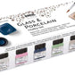 KREUL Glas- und Porzellanfarben, 6 x 20 ml sowie 1 Pinsel