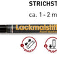KREUL Lackmalstift fine Gold 1-2 mm