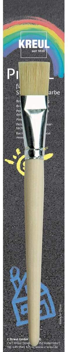 KREUL Streety Pinsel Borste flach Gr. 20