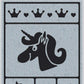 KREUL Tattoo Schablone Fairytale Dream, ca. 14,8 x 10,4 cm