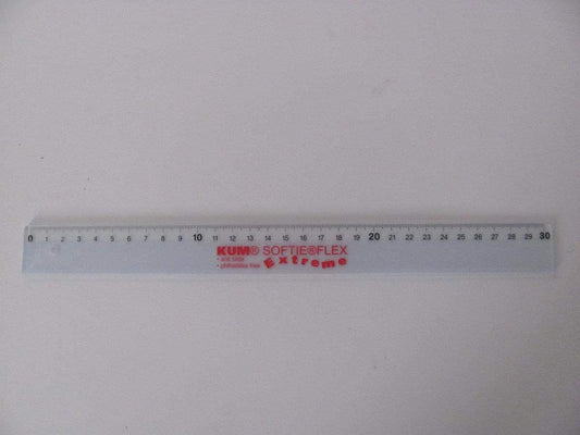 KUM® 523063 Lineal 30 cm Kunststoff KUM® L3 Softie Flex