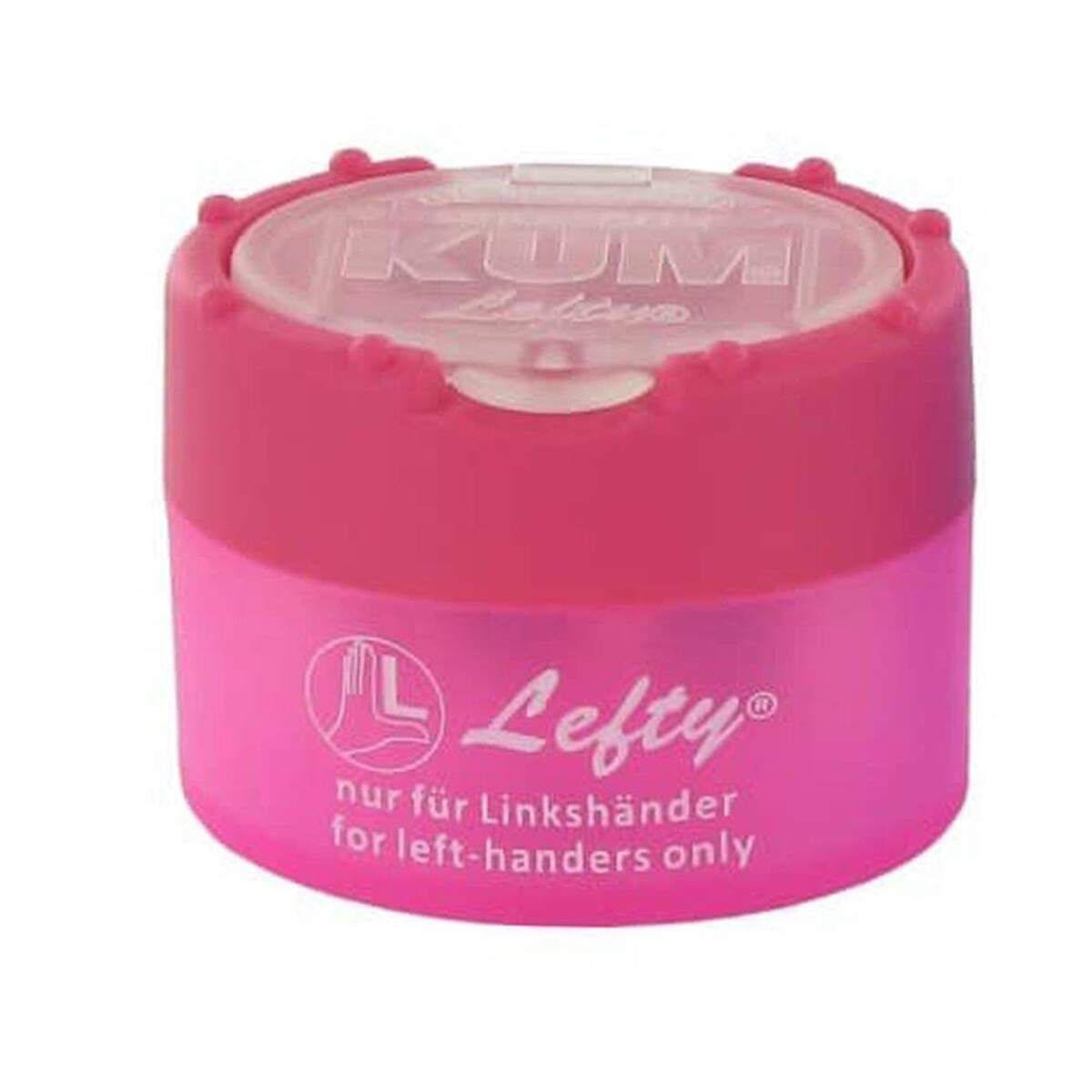KUM® Lefty Dosenspitzer 2-Loch, mit Click-Clack Verschluß, sortiert