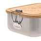 Lässig Kinder Brotdose Edelstahl - Lunchbox, Garden Explorer