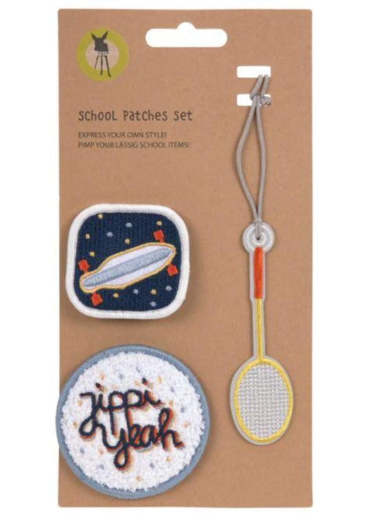 Lässig Patches und Anhänger - School Set Sport