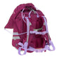 Lässig Schulranzen Set Flexy Unique Speckles Berry, 7-teilig