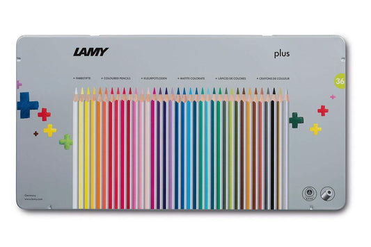 LAMY Farbstifte Plus 36er Metallbox, Modell Nr. 530