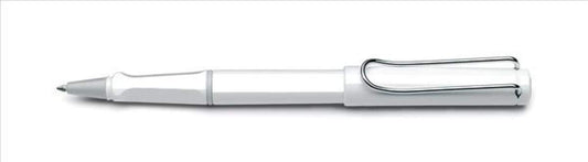 LAMY FH21857 Tintenroller Safari, weiß hochglänzend, Model 319