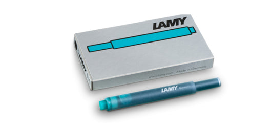 LAMY Tintenpatrone T10 türkis, 5 Stück