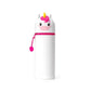 Legami 2-in-1-Federmäppchen aus Silikon - Kawaii Einhorn