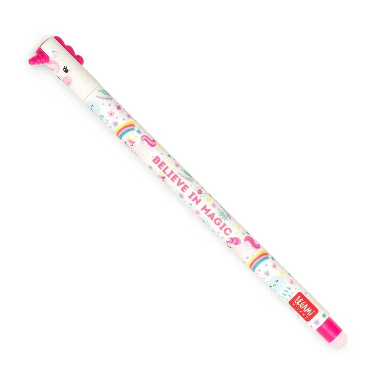 Legami Löschbarer Gelstift - Erasable Pen, rosa Einhorn