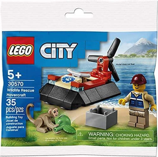 LEGO® City 30570 Luftkissenboot für Tierrettungen