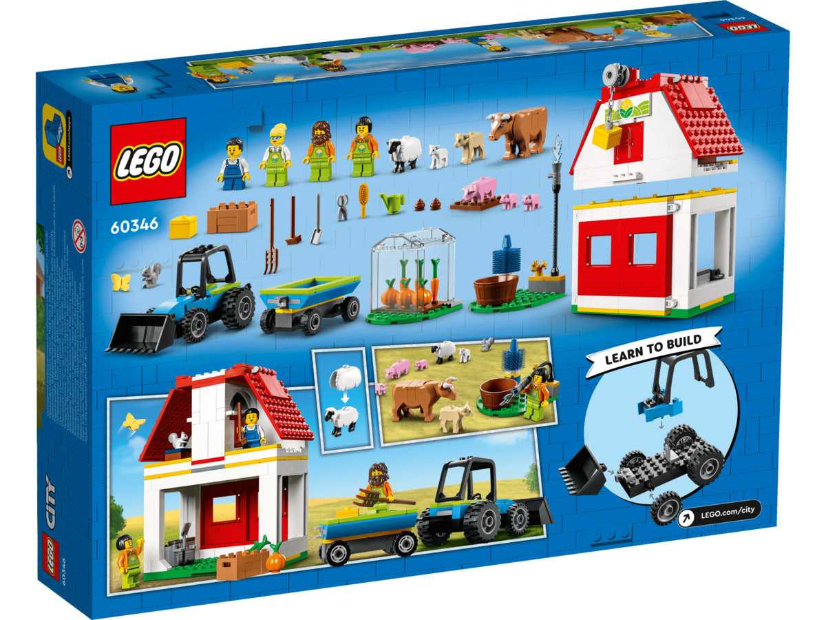 LEGO® City 60346 Bauernhof mit Tieren