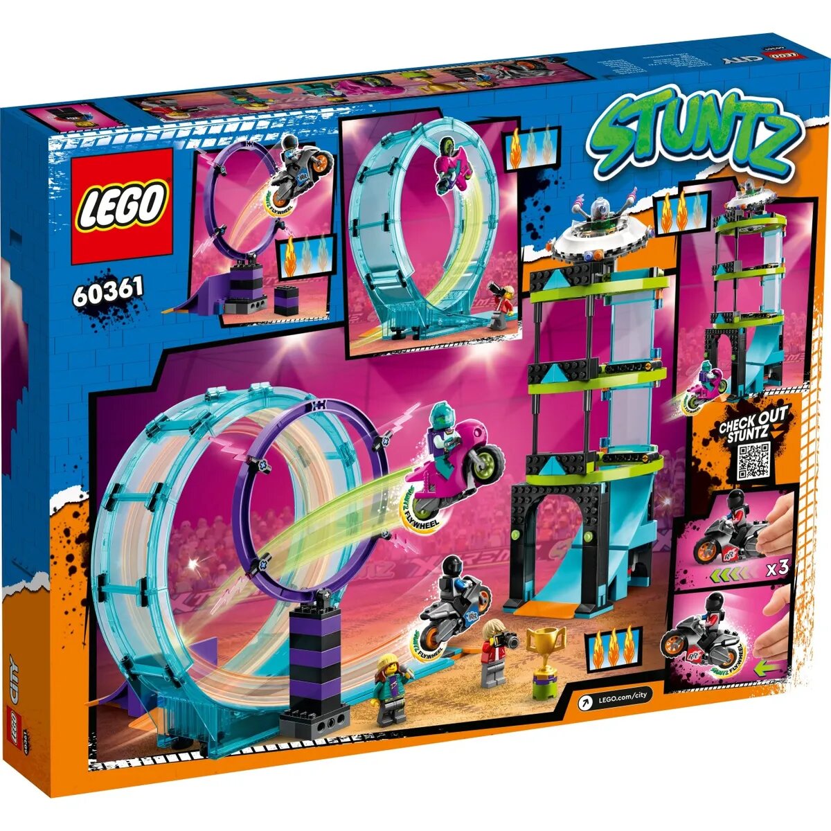 LEGO® City 60361 Ultimative Stuntfahrer-Challenge