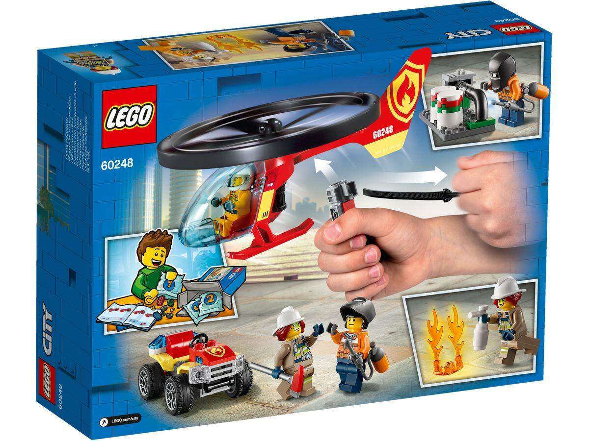 LEGO® City Fire 60248 Einsatz mit dem Feuerwehrhubschrauber