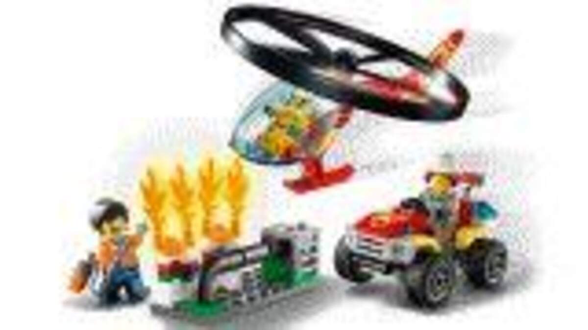 LEGO® City Fire 60248 Einsatz mit dem Feuerwehrhubschrauber