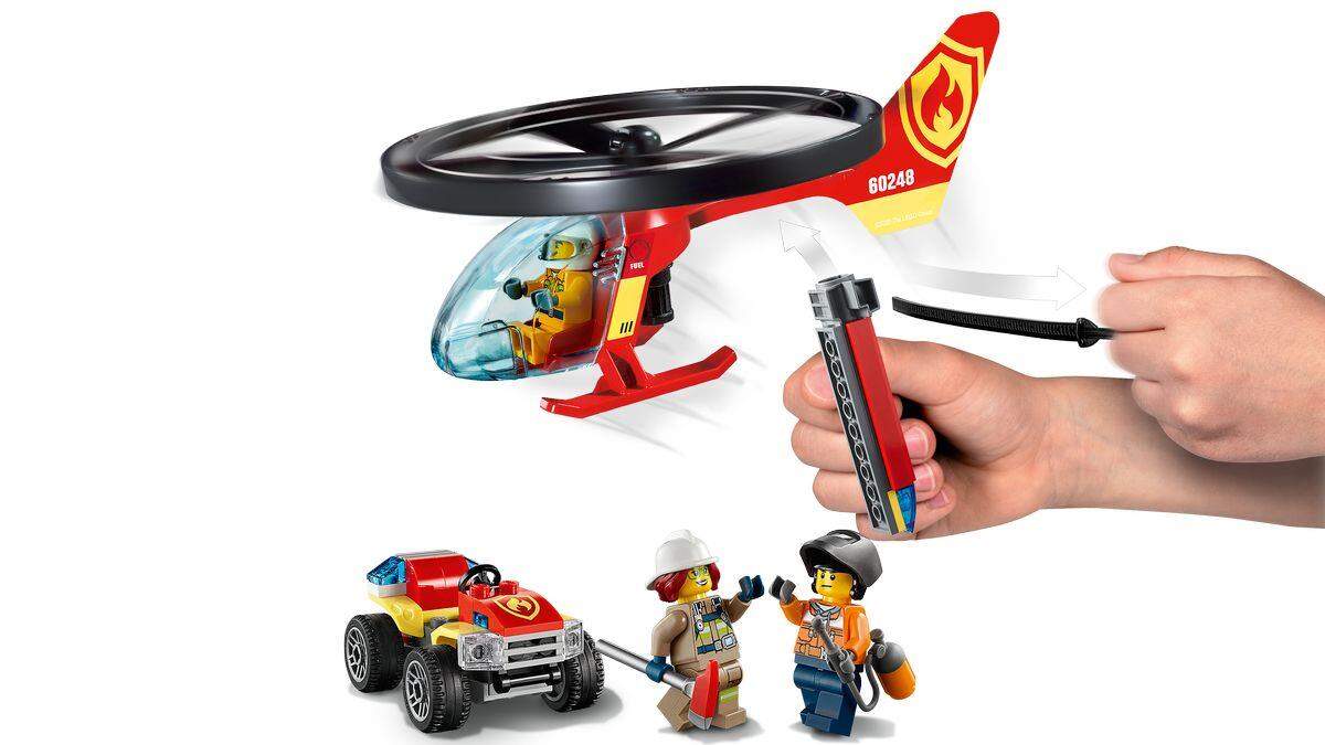 LEGO® City Fire 60248 Einsatz mit dem Feuerwehrhubschrauber